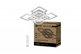 Люстра LED 120Вт 3000-6500K 8400Лм 585х585х115мм ДУ белый  ELEGANT ARIS-W-BG IN HOME