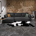 Плитка керам.600х600х10мм "Marble line dark grey" серая темная,ГОСТ арт.NR0383 ( 4шт в упак. 1,44м2)