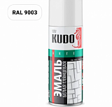Эмаль для металлочерепицы RAL9003 сигнальный белый KUDO