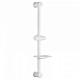 Стойка для душа MELODIA LUXE Ringo d25, L620 c мыльницей MKP25001C                         ¶