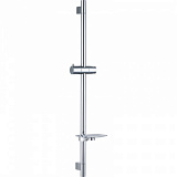 Стойка для душа MELODIA LUXE Elegant d25, L700 c мыльницей MKP25000C