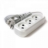 Сетевой удинитель ПВС 2х1 3 роз.10А, 5м