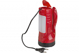 Фонарь-прожект/кемп. NPT-SP17-ACCU (акк. 4V 0,75Ah),1св/д+22св/д 130lm пласт красн 71599