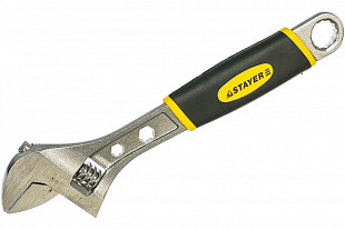 Ключ STAYER разводной 250/30 мм (27262-25) Ключ STAYER разводной 250/30 мм (27262-25)