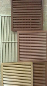 Решетка радиаторная пластиковая (60х60- 60х120см) в ассортименте