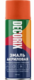 Эмаль аэрозольная оранжевая глянц 520мл DECORIX