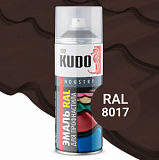 Эмаль для металлочерепицы RAL8017 шоколадно-корич KUDO