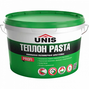 Шпатлевка ЮНИС Pasta Теплон 5кг  полимерная готовая