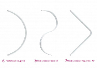 Карниз "Гибкий" д/сет ЛЕГРАНД 6,0 м