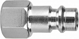 Переходник Kraftool Expert для пневмоинстр. 1/4" "мама" "папа" (06591)