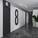 Плитка керам.600х600х10мм "Marble line dark grey" серая темная,ГОСТ арт.NR0383 ( 4шт в упак. 1,44м2)