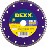 Круг отрезной алмазный DEXX турбо 180х7х22,2 (36702-180)